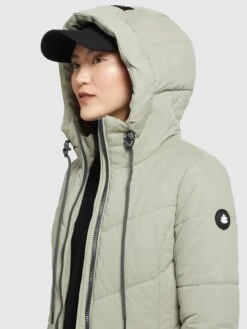 Khujo Manteaux Dhiver Manteau D’hiver Aribay 3 Femme Vert Pastel -Khujo ce1df61d40f6a656407cb5e057cc4dfd