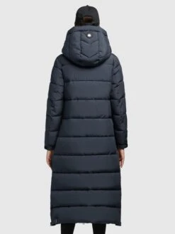 Khujo Manteaux Dhiver Manteau D’hiver Deria Femme Bleu Foncé -Khujo ce1fc911067bd311192dc0e6d3edaa27