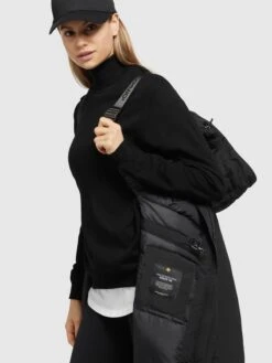 Khujo Manteaux Dhiver Manteau D’hiver ABELLA Femme Noir -Khujo cfa2583353db141192713dfa921fe266