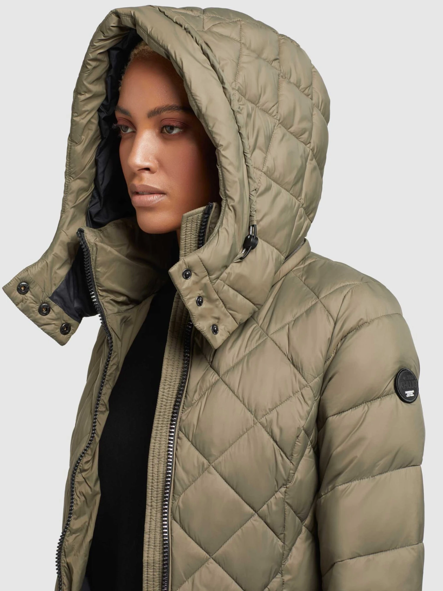 Khujo Manteaux De Mi-saison Manteau Mi-saison Aneth Femme Kaki 9 Khujo Manteaux De Mi-saison Manteau Mi-saison Aneth Femme Kaki - Image 7