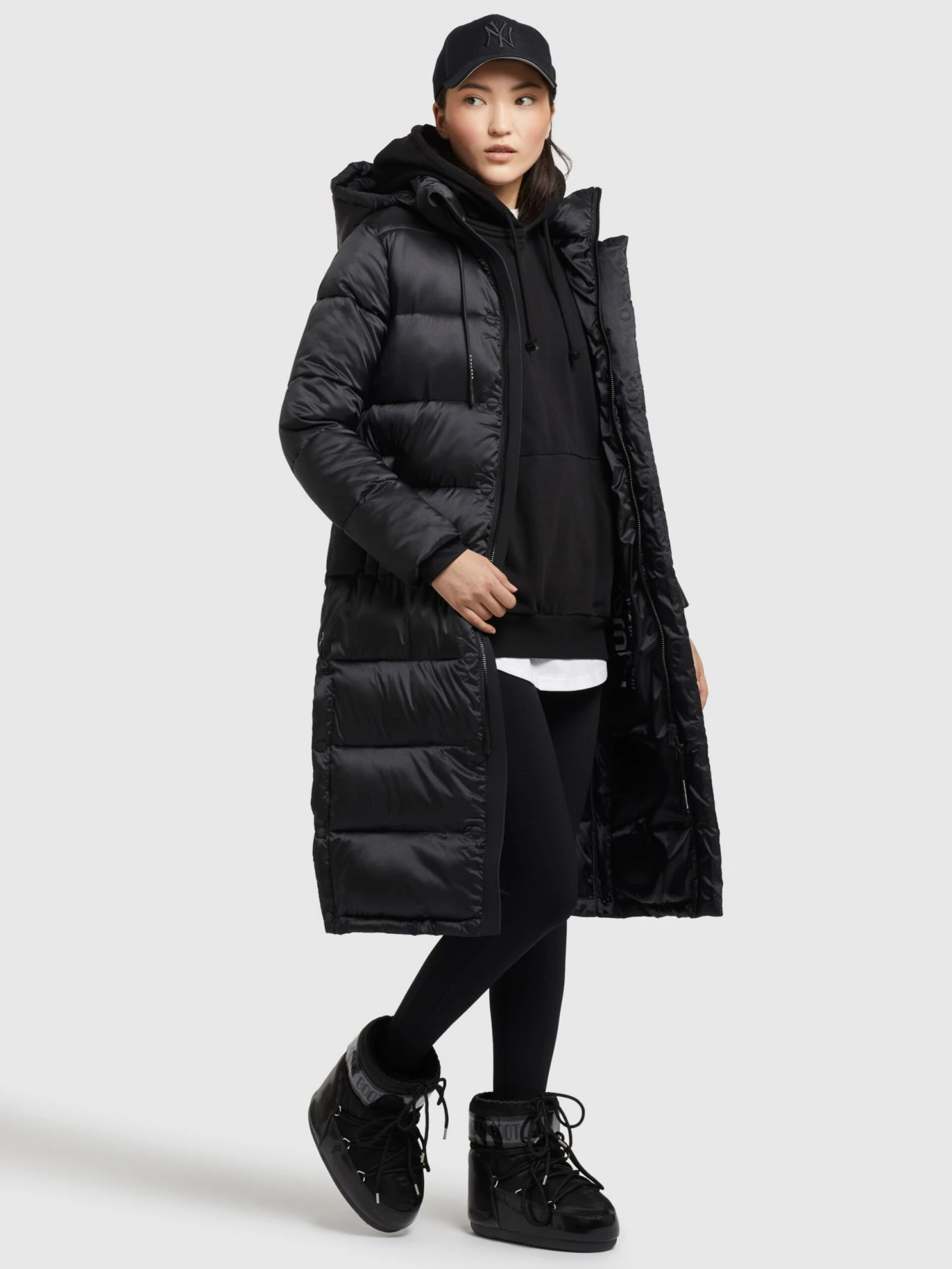 Khujo Manteaux Dhiver Manteau D’hiver Julina Femme Noir 7 Khujo Manteaux Dhiver Manteau D’hiver Julina Femme Noir - Image 5