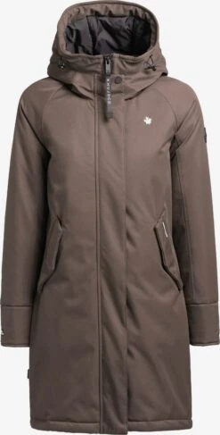 Khujo Parkas Parka Mi-saison LARIA Femme Marron