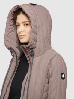 Khujo Manteaux De Mi-saison Manteau Mi-saison Jerry Femme Violet Clair -Khujo d60d5b372e014558ca441ab1b7a1326a