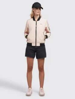 Khujo Vestes De Mi-saison Veste Mi-saison Stence2 Femme Abricot -Khujo d84fa9e3596ea8bdd29eacfbfa0cdd36