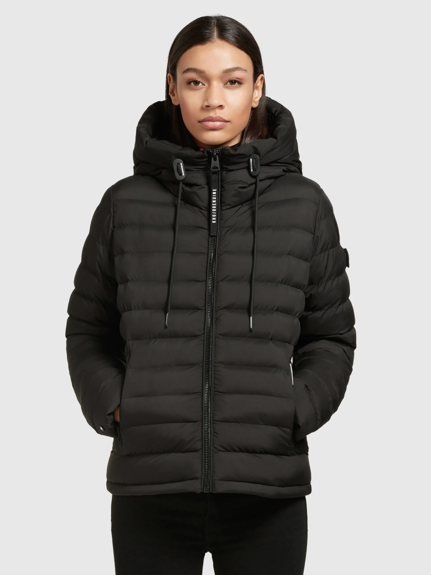 Khujo Vestes De Mi-saison Veste Mi-saison Lovina Femme Noir 4 Khujo Vestes De Mi-saison Veste Mi-saison Lovina Femme Noir - Image 2