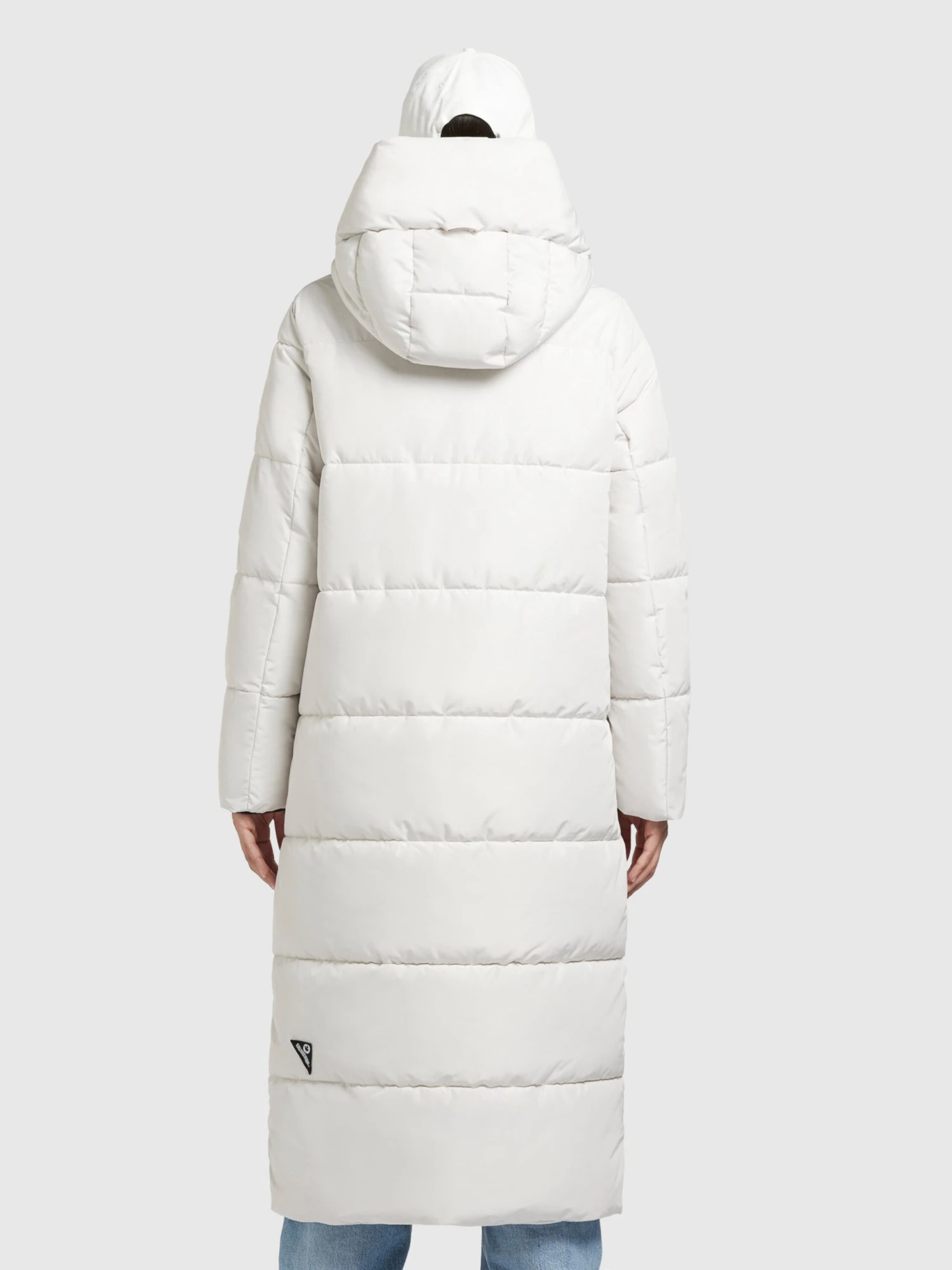 Khujo Manteaux De Mi-saison Manteau Mi-saison Soulani Femme Blanc Cassé 6 Khujo Manteaux De Mi-saison Manteau Mi-saison Soulani Femme Blanc Cassé - Image 4