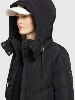 Khujo Manteaux Dhiver Manteau D’hiver Huba Femme Noir -Khujo da695981259070d5ed89658eaa1dd5bf