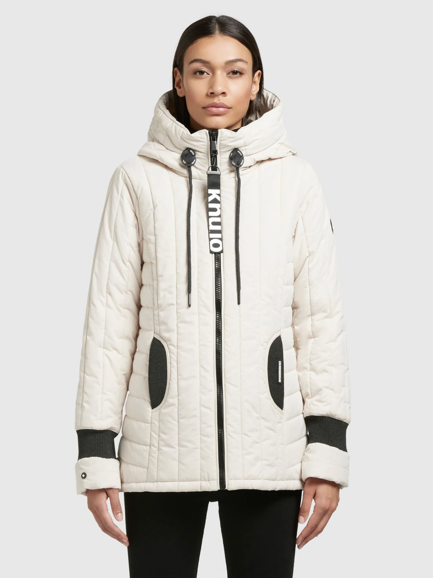 Khujo Vestes De Mi-saison Veste Mi-saison Tweety Femme Blanc Cassé 4 Khujo Vestes De Mi-saison Veste Mi-saison Tweety Femme Blanc Cassé - Image 2