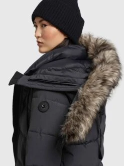 Khujo Manteaux Dhiver Manteau D’hiver LOLL Femme Anthracite 17 Khujo Manteaux Dhiver Manteau D’hiver LOLL Femme Anthracite -Khujo dbafb3daa4ef3746d0df594ee5610b65