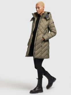 Khujo Manteaux De Mi-saison Manteau Mi-saison Aneth Femme Kaki 15 Khujo Manteaux De Mi-saison Manteau Mi-saison Aneth Femme Kaki -Khujo dc23bc1f98ea2564ce9231916b785475