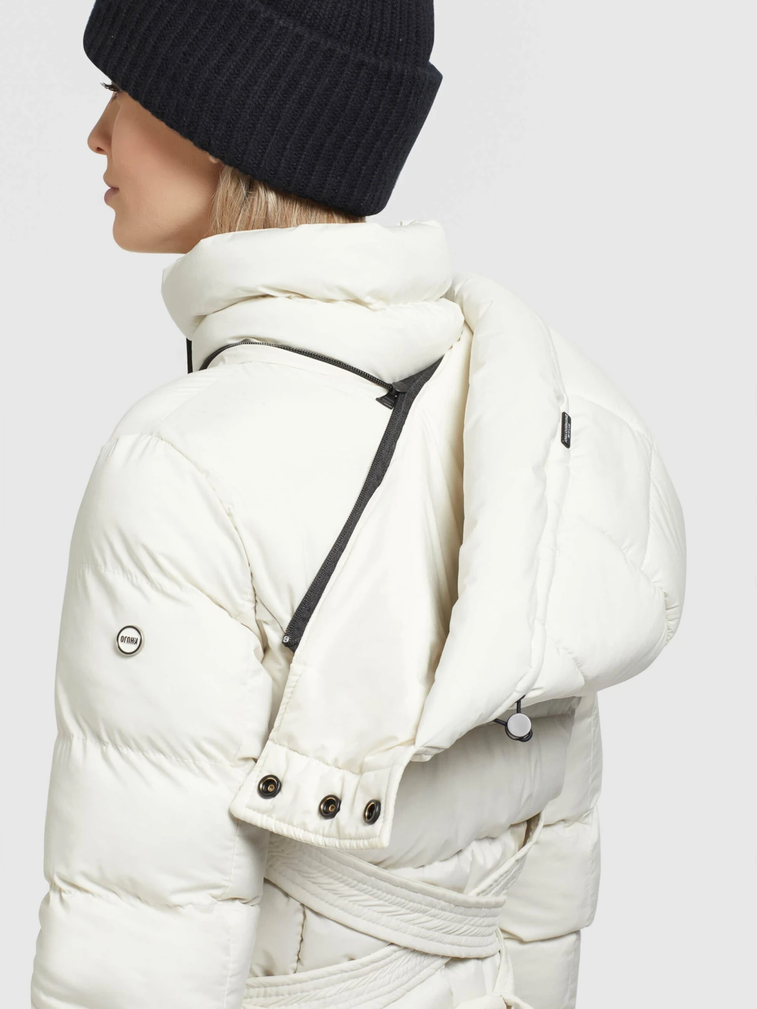 Khujo Manteaux Dhiver Manteau D’hiver OLALLA MATT Femme Blanc Cassé 10 Khujo Manteaux Dhiver Manteau D’hiver OLALLA MATT Femme Blanc Cassé - Image 8