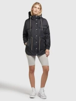 Khujo Vestes De Mi-saison Veste Mi-saison PRAYATA Femme Gris Foncé 11 Khujo Vestes De Mi-saison Veste Mi-saison PRAYATA Femme Gris Foncé -Khujo dcb9765212332223765b801c6c93d799