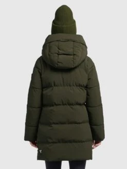 Khujo Manteaux Courts Manteau D’hiver Wente Femme Kaki -Khujo debf607d7efff65ff72f740c28a1efdd