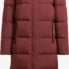 Khujo Manteaux Dhiver Manteau D’hiver EMORIA MATT Femme Lie De Vin -Khujo df8788304f4aee9553fd64008eaf65c6