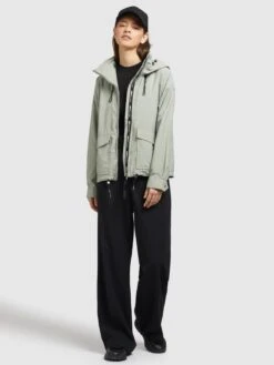 Khujo Vestes De Mi-saison Veste Mi-saison BLAIR Femme Vert Pastel -Khujo dffdd1c32c8e18907ecd1239d5495089