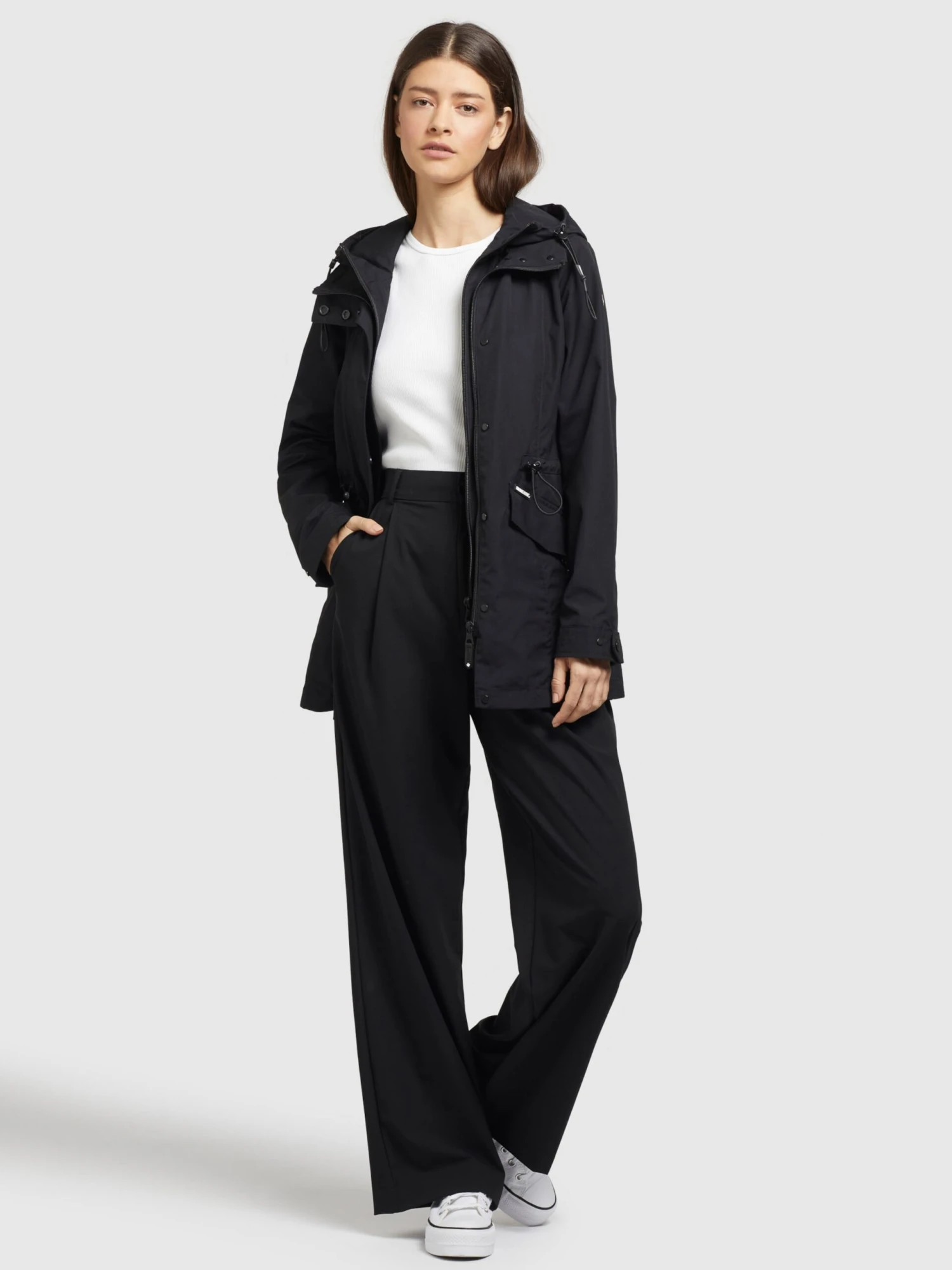 Khujo Parkas Parka Mi-saison FELINA Femme Noir 7 Khujo Parkas Parka Mi-saison FELINA Femme Noir - Image 5