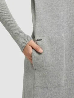 Khujo Gilets Cardigan Elina Femme Gris -Khujo e434033688fdd4787293854d71ea914b