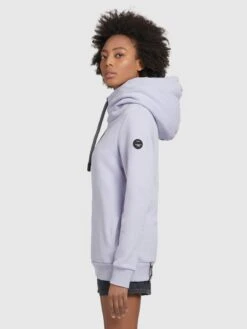 Khujo Sweats à Capuche Sweat-shirt Karima Femme Violet Clair -Khujo e66bb77aea8f28682e24cd262b8e9773