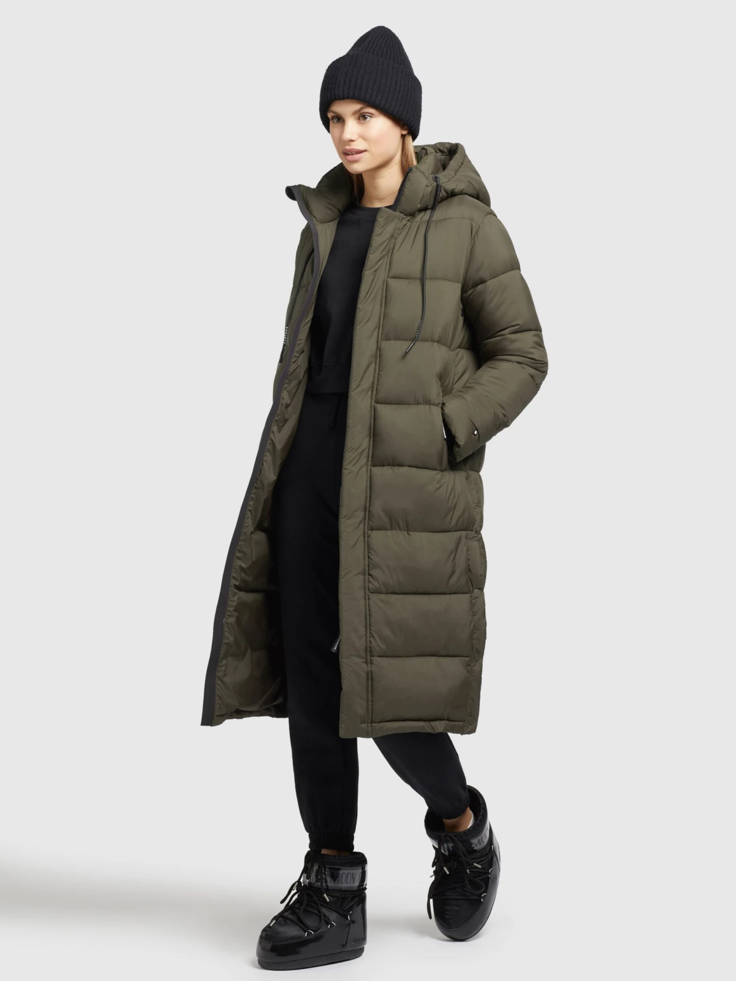 Khujo Manteaux Dhiver Manteau D’hiver Julina Femme Kaki 8 Khujo Manteaux Dhiver Manteau D’hiver Julina Femme Kaki - Image 6