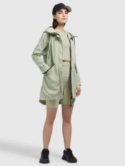 Khujo Manteaux De Mi-saison Manteau Mi-saison Games2 Femme Pomme -Khujo e77434f45db461043757852b97d64a2a