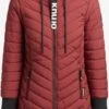 Khujo Manteaux Dhiver Manteau D’hiver Nita Femme Rouge Foncé -Khujo e9302f80f98052cd39bfb24468e2e934