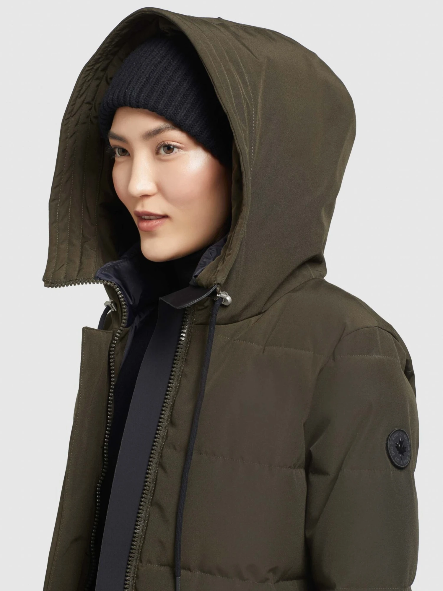 Khujo Manteaux Courts Manteau D’hiver Mats Femme Vert Foncé 9 Khujo Manteaux Courts Manteau D’hiver Mats Femme Vert Foncé - Image 7