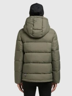 Khujo Vestes Dhiver Veste D’hiver Evona Femme Kaki -Khujo e94175515e5d480094868bbf8cf5bf61