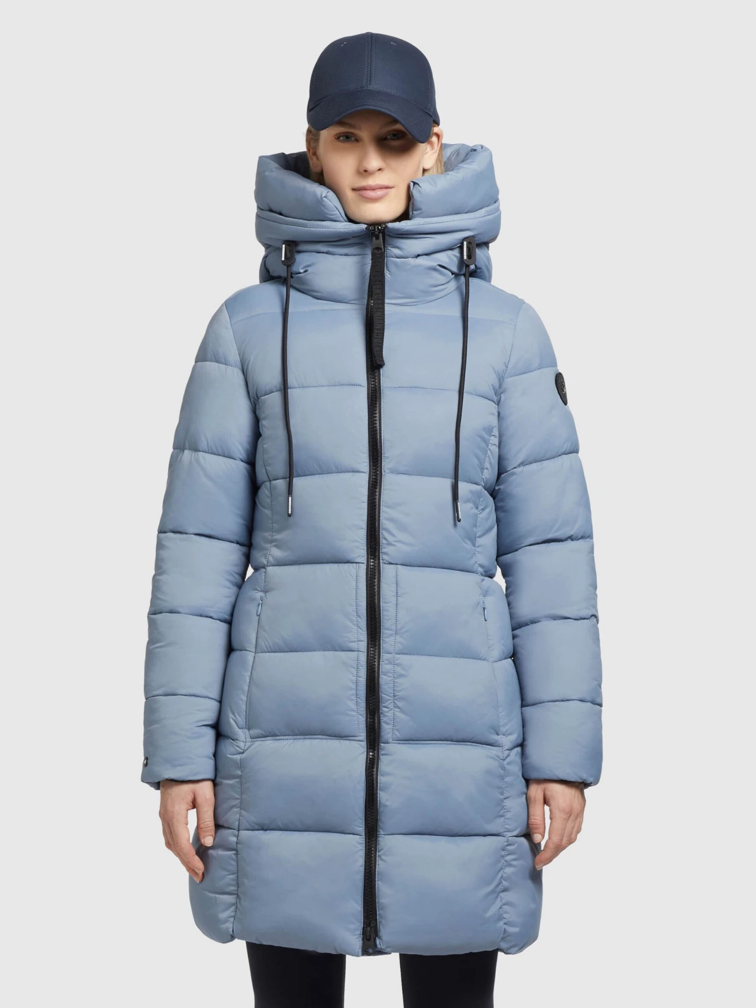 Khujo Manteaux Dhiver Manteau D’hiver Tuula Femme Bleu Fumé 4 Khujo Manteaux Dhiver Manteau D’hiver Tuula Femme Bleu Fumé - Image 2