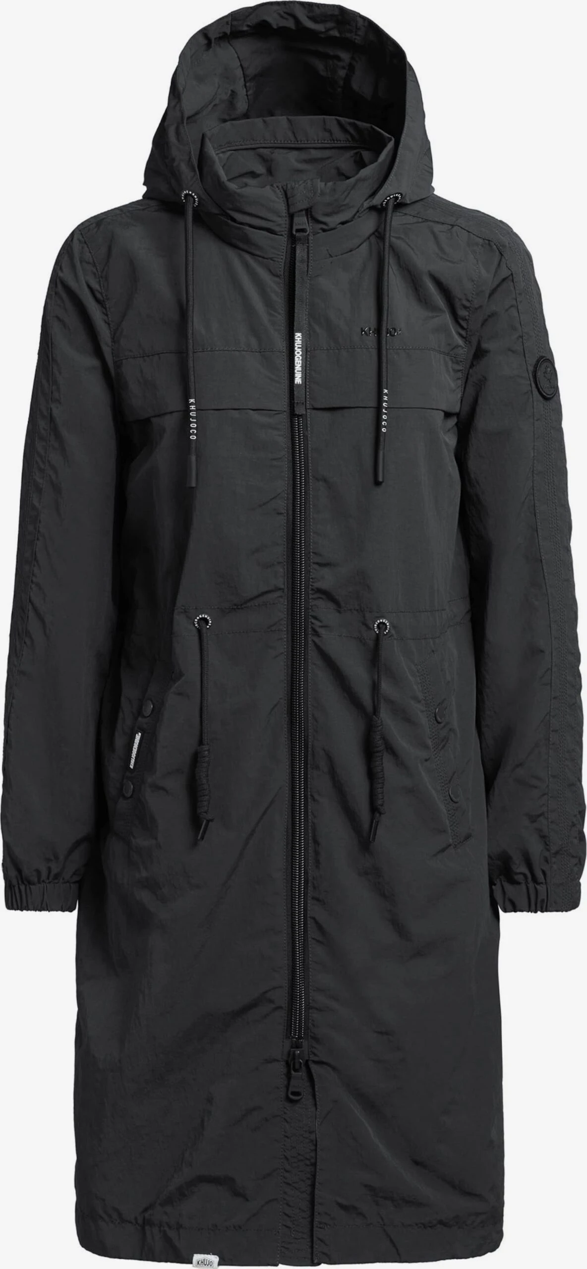 Khujo Manteaux De Mi-saison Manteau Mi-saison Voya3 Femme Noir 3 Khujo Manteaux De Mi-saison Manteau Mi-saison Voya3 Femme Noir