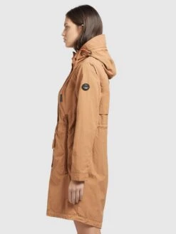 Khujo Vestes De Mi-saison Veste Mi-saison ADDA Femme Beige -Khujo ef1dccbeabaef0fab79b2457045d4e3f