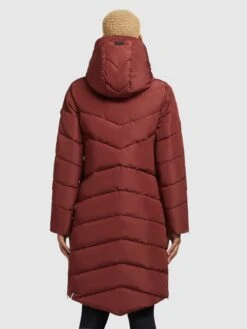 Khujo Manteaux Dhiver Manteau D’hiver Huba Femme Rouge Carmin -Khujo efbada53b5254538a2a1bc8357801dd6