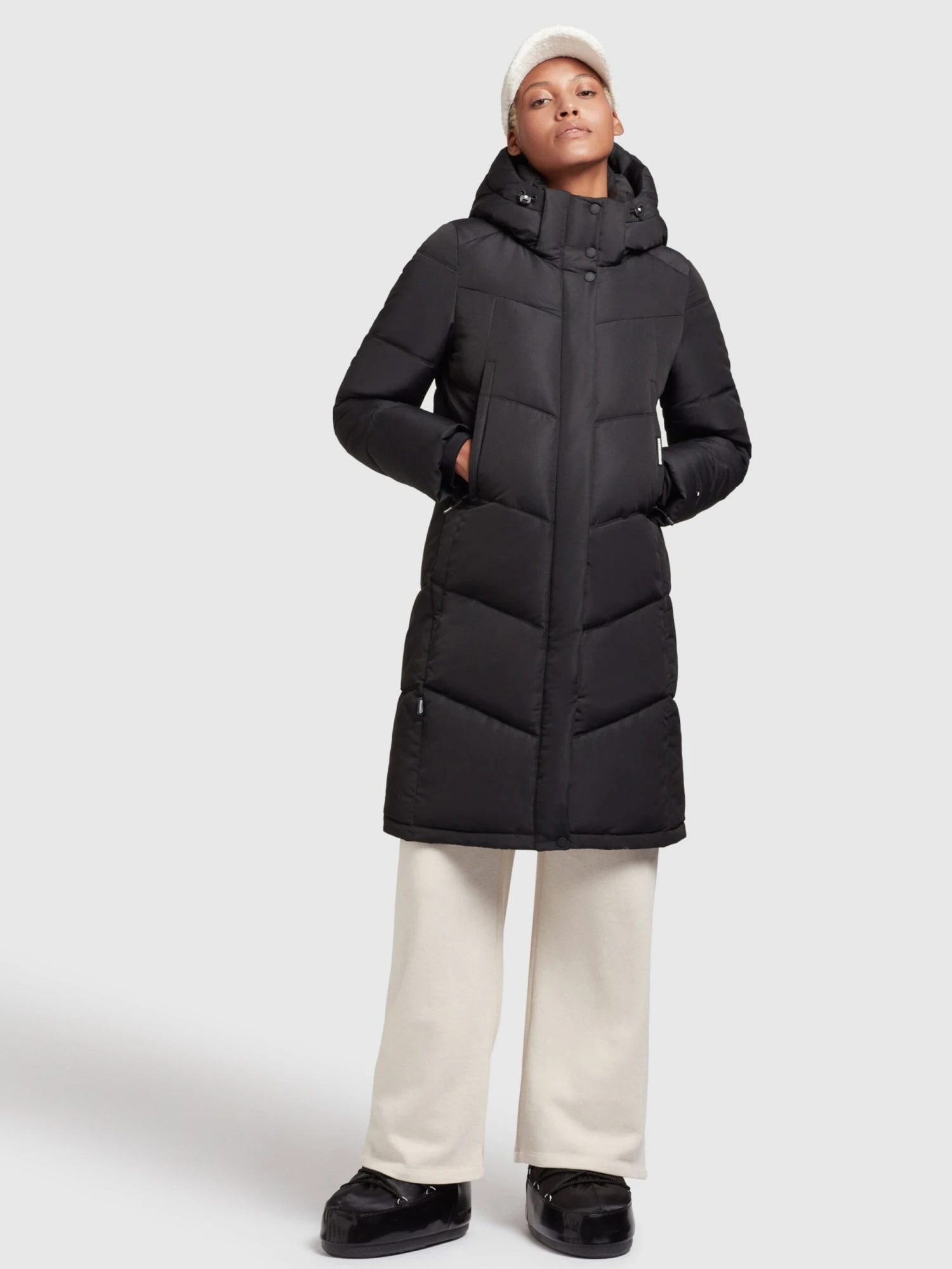 Khujo Manteaux Dhiver Manteau D’hiver Limetta Femme Noir 4 Khujo Manteaux Dhiver Manteau D’hiver Limetta Femme Noir - Image 2