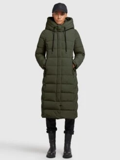 Khujo Manteaux Dhiver Manteau D’hiver Gamber Femme Vert Foncé -Khujo f00d1d4ac5db8a0c9f2daa1d4774b104