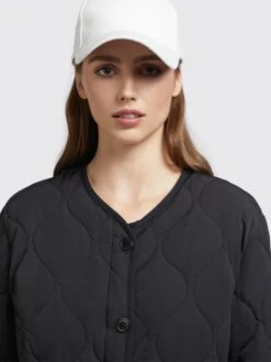 Khujo Manteaux De Mi-saison Manteau Mi-saison SIRA Femme Noir -Khujo f21e756c5b52bdeb6b7f30978057bf80