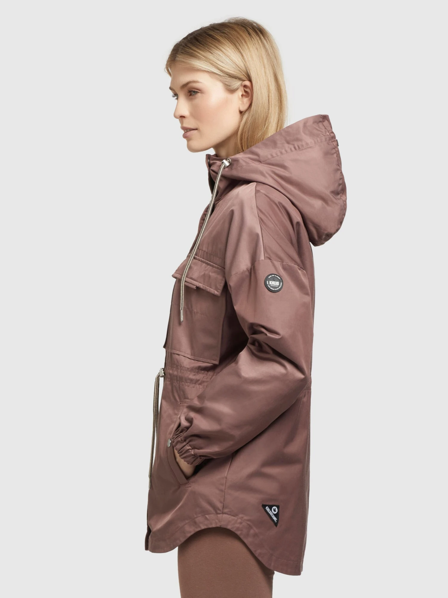 Khujo Vestes De Mi-saison Veste Mi-saison PRAYATA Femme Marron 7 Khujo Vestes De Mi-saison Veste Mi-saison PRAYATA Femme Marron - Image 5