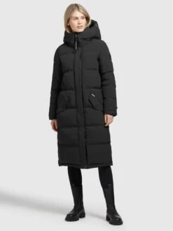 Khujo Manteaux Dhiver Manteau D’hiver Dakota Femme Noir 12 Khujo Manteaux Dhiver Manteau D’hiver Dakota Femme Noir -Khujo f45e4ef6c8d0e968cec6f2012ae55b0f