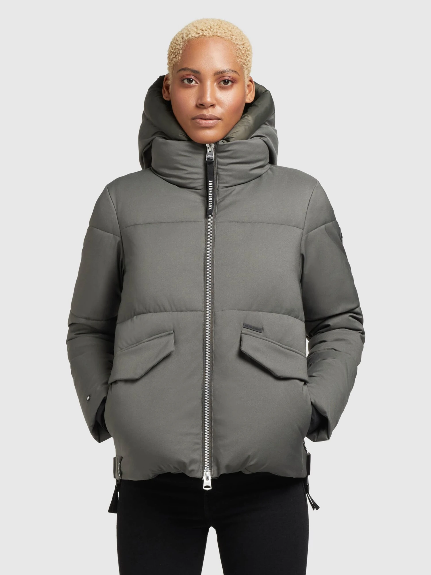 Khujo Vestes Dhiver Veste D’hiver Japura 2 Femme Kaki 4 Khujo Vestes Dhiver Veste D’hiver Japura 2 Femme Kaki - Image 2