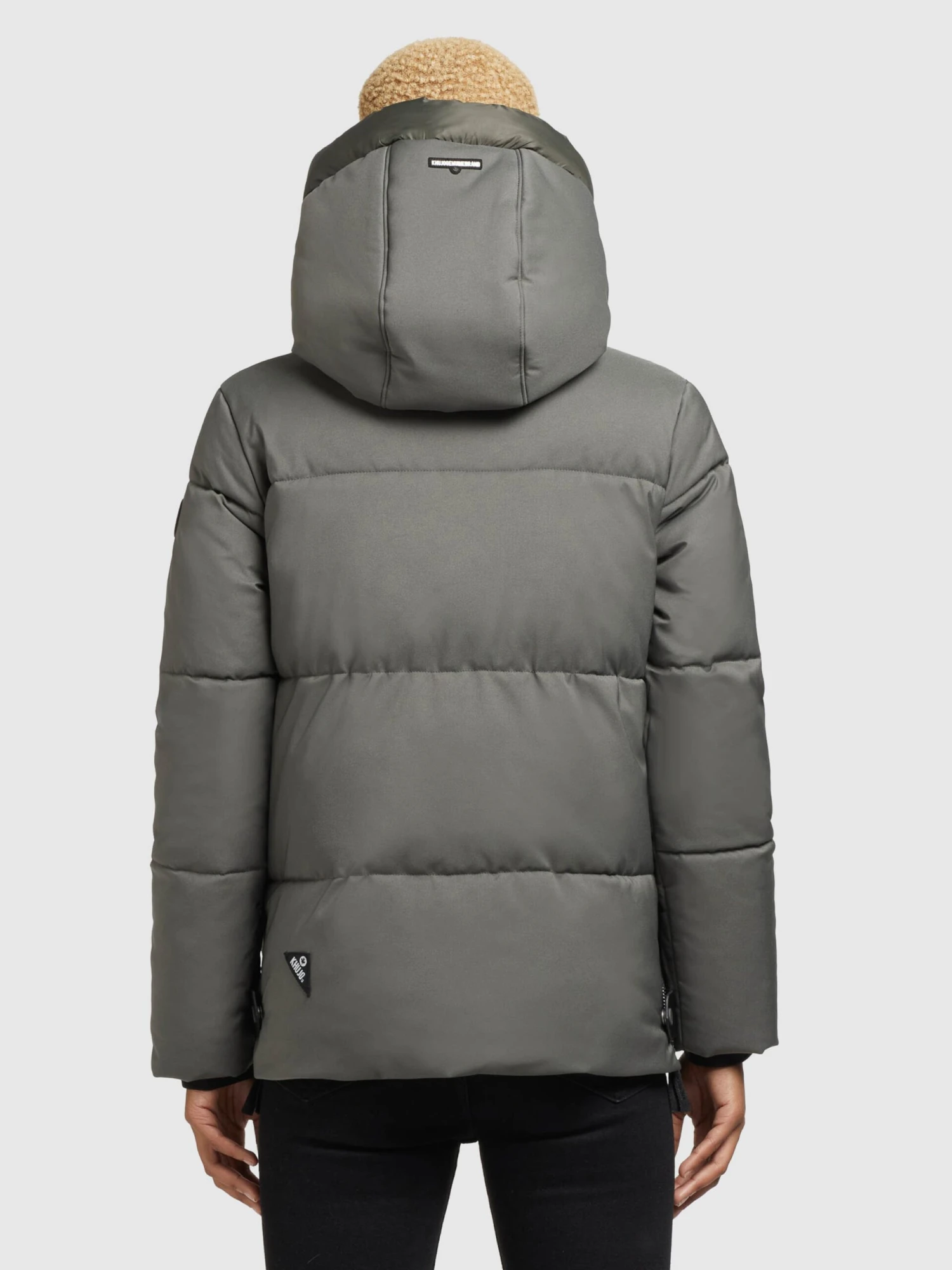 Khujo Vestes Dhiver Veste D’hiver Japura 2 Femme Kaki 6 Khujo Vestes Dhiver Veste D’hiver Japura 2 Femme Kaki - Image 4