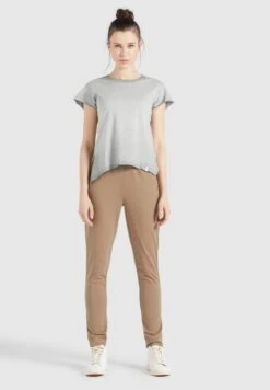 Khujo T-shirts T-shirt MATAMA Femme Gris 11 Khujo T-shirts T-shirt MATAMA Femme Gris -Khujo f637c697d19ade562f75febd6b49d42a