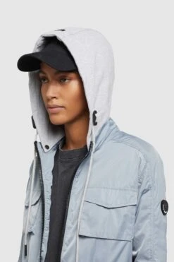 Khujo Vestes De Mi-saison Veste Mi-saison FLAMES Femme Bleu Clair -Khujo f665d63f56125085e5cbf26149fae4d9