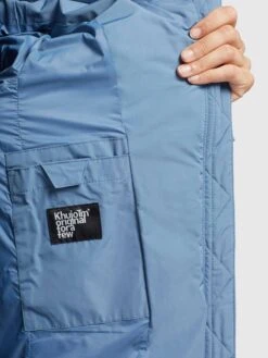 Khujo Manteaux Dhiver Manteau D’hiver Ayleena Femme Bleu Clair -Khujo f6c96e36fe4828f791be28e68ec4c07a