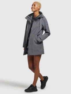 Khujo Manteaux De Mi-saison Manteau Mi-saison Artisa Femme Gris Fumé 15 Khujo Manteaux De Mi-saison Manteau Mi-saison Artisa Femme Gris Fumé -Khujo f6e407f8821480e026a22dd957d46b14