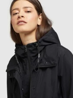 Khujo Parkas Parka Mi-saison FELINA Femme Noir 17 Khujo Parkas Parka Mi-saison FELINA Femme Noir -Khujo f79c2c4ee8715c7b9d26ae70cb954b4d