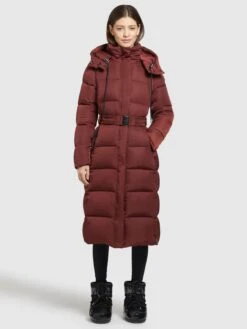 Khujo Manteaux Dhiver Manteau D’hiver HAZELLE Femme Rouge Rouille 12 Khujo Manteaux Dhiver Manteau D’hiver HAZELLE Femme Rouge Rouille -Khujo f9591bc7c4ed0ba7faf352afb2ebb8ac