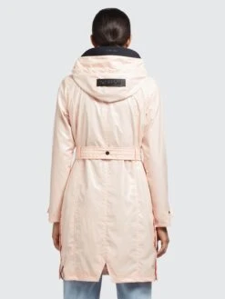 Khujo Manteaux De Pluie Manteau Mi-saison ALECIA Femme Abricot -Khujo fb6613d3b514199d90255c59e5dfeb2f