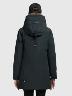 Khujo Vestes Dhiver Veste D’hiver Viona Femme Bleu Nuit -Khujo fb8ad56c35e605c213ef4641b21e6ad2