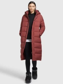 Khujo Manteaux Dhiver Manteau D’hiver Corinna Femme Rouge Rouille 15 Khujo Manteaux Dhiver Manteau D’hiver Corinna Femme Rouge Rouille -Khujo fc3df2cc582e52896eb071800544e3d1