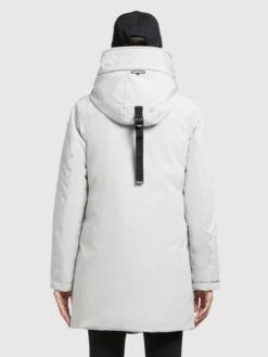 Khujo Vestes Dhiver Veste D’hiver Viona 3 Femme Gris Clair -Khujo fc44ed15bdaf4b363d28224e8f3d4c7b